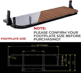 TakeLook mat is stain-resistant and resilient for everyday cart care.