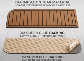 TakeLook anti-slip surface provides better traction during rides.