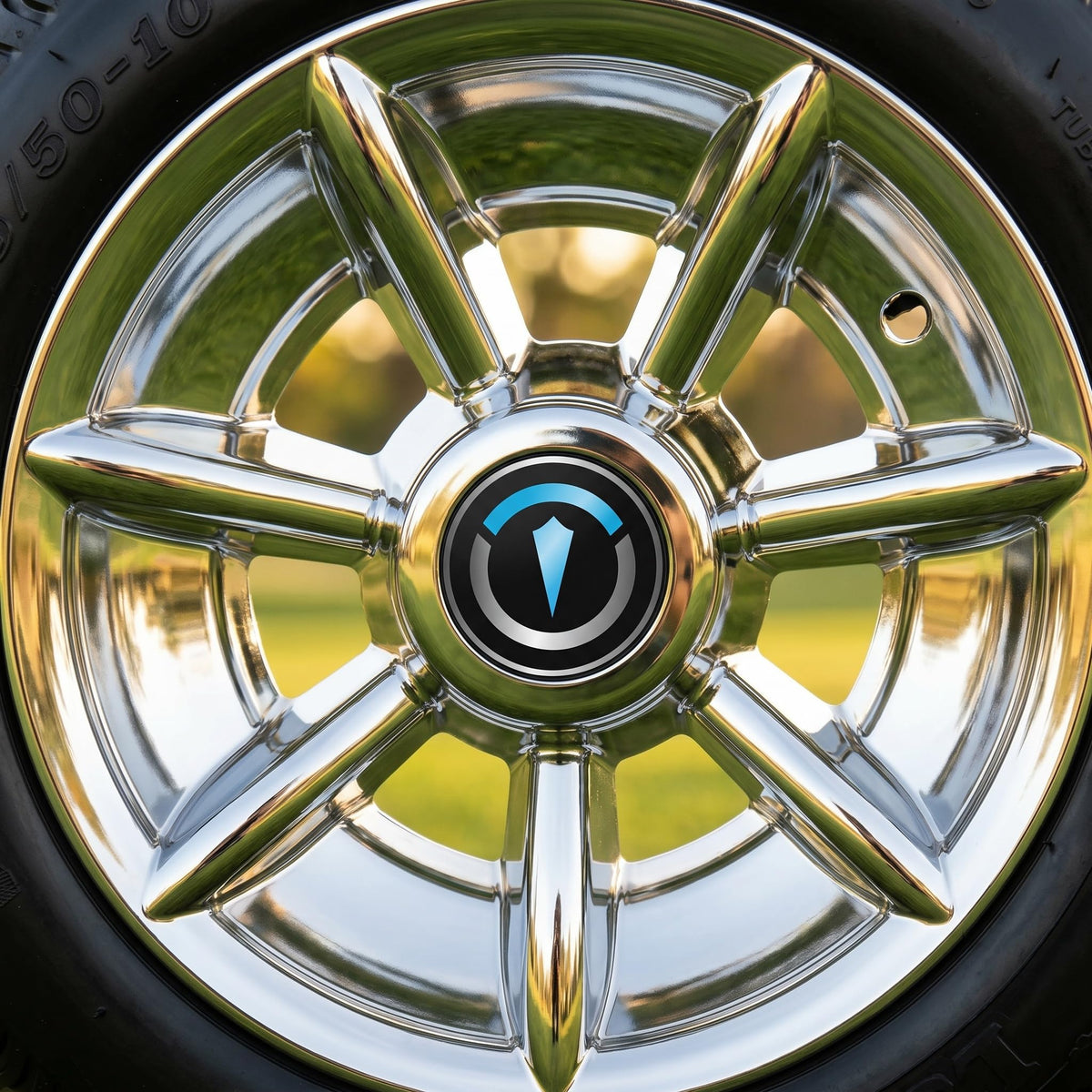 TakeLook weather-resistant chrome ABS caps resist sun and rain