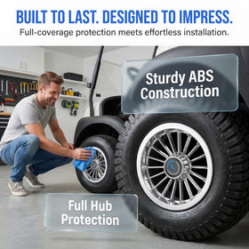 TakeLook snap-on installation for quick, tool-free wheel cover swap