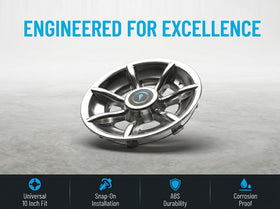 TakeLook universal-fit hub caps suit Club Car, EZ-GO, Yamaha, and more