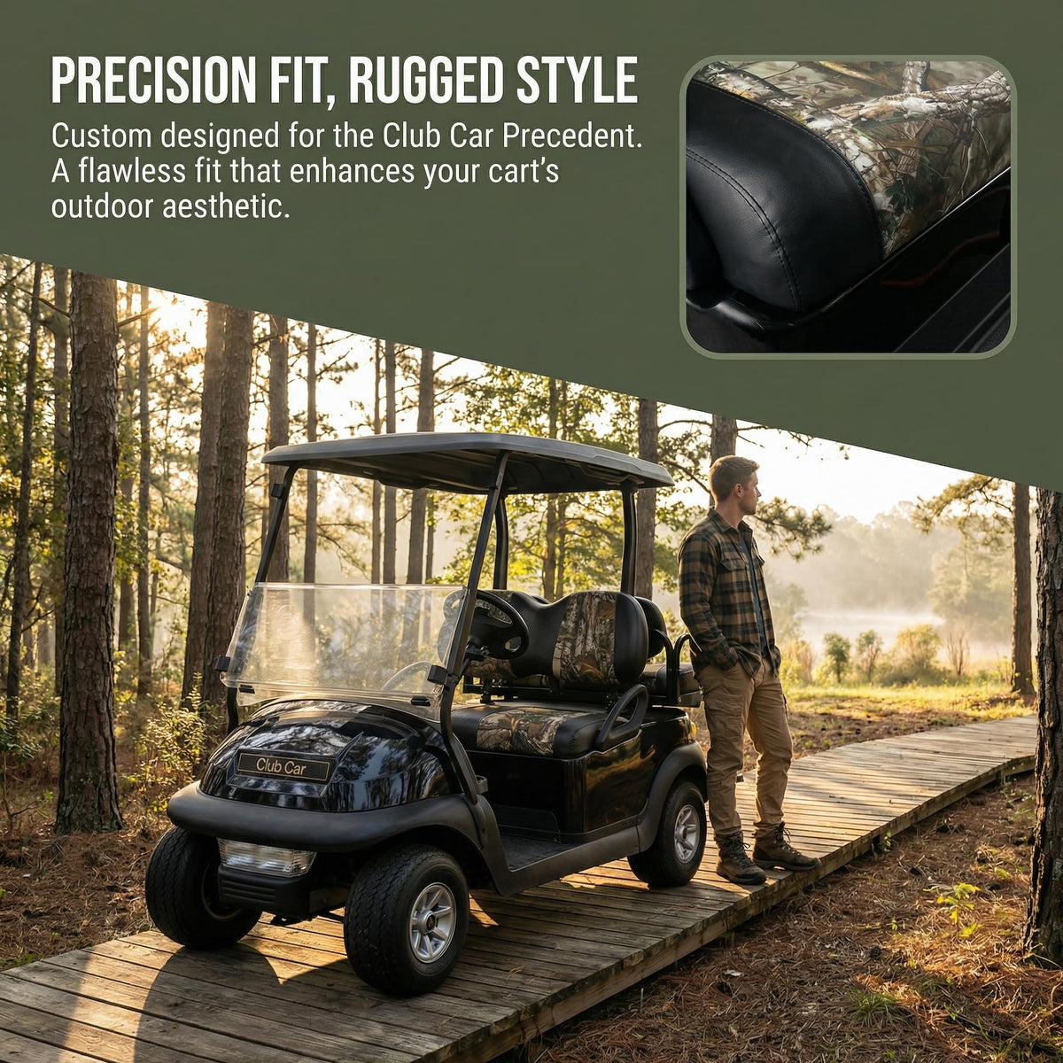 TakLook waterproof vinyl leather coverage keeps rain and spills away; easy to wipe.