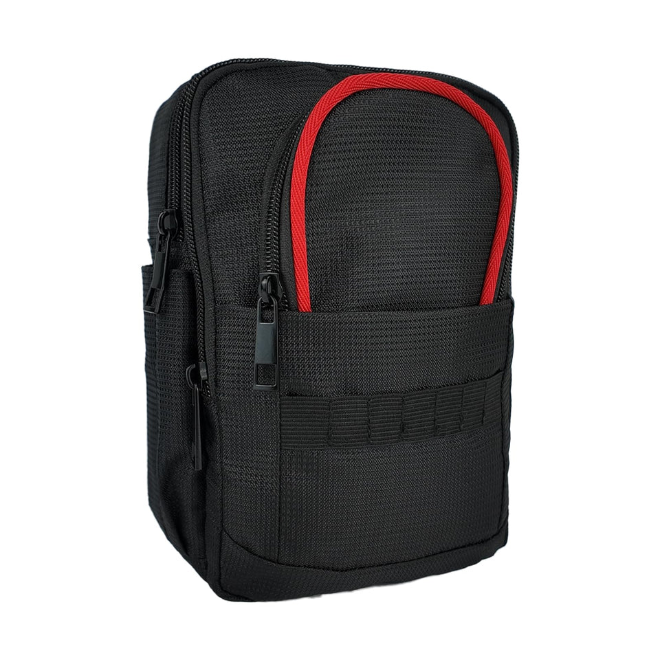 TAKUMUSU Golf Valuables Pouch holds 28 balls for quick rounds on the course.