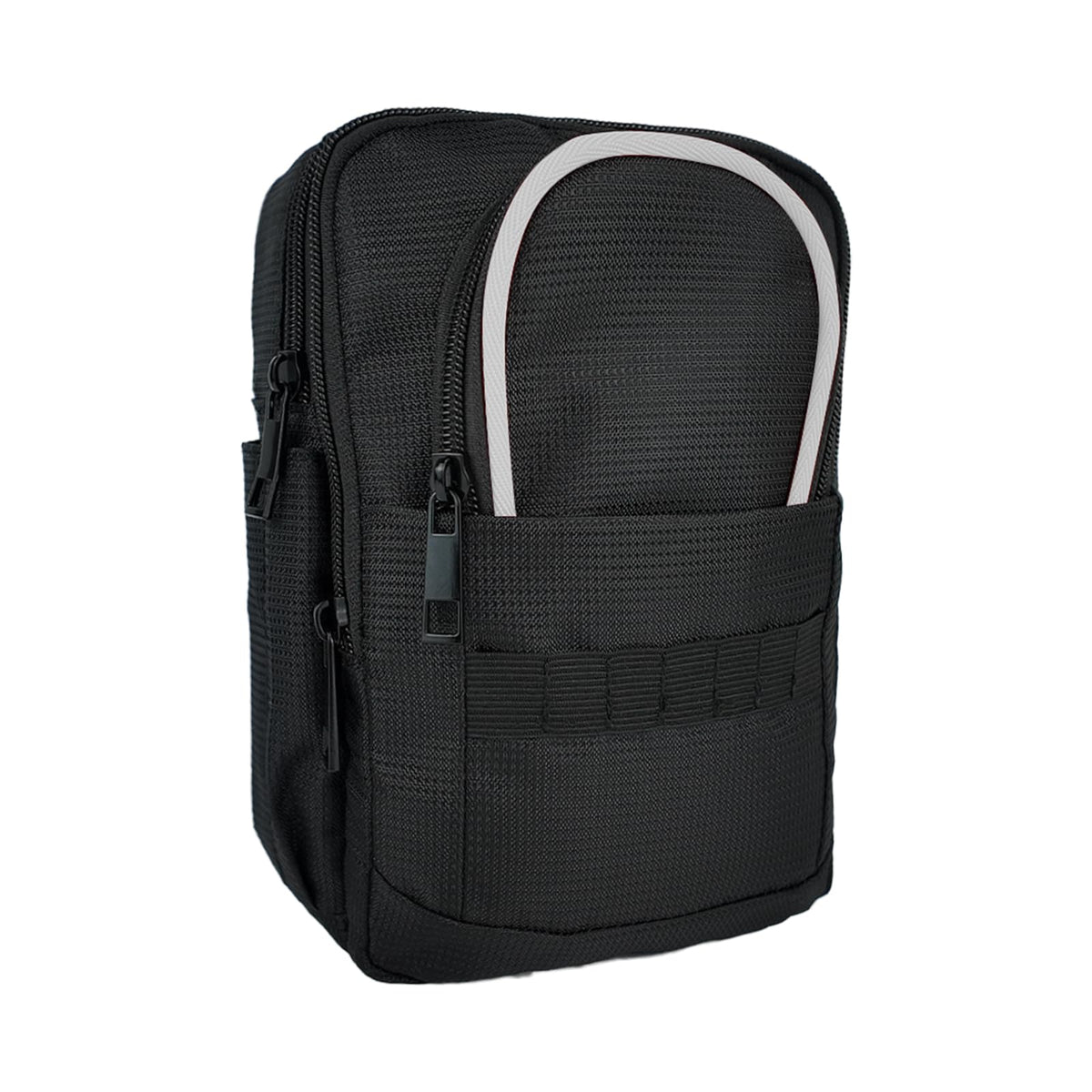 TAKUMUSU golf valuables pouch with clip keeps essentials secure on your bag