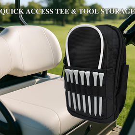TAKUMUSU golf valuables pouch outer flap pocket for small items