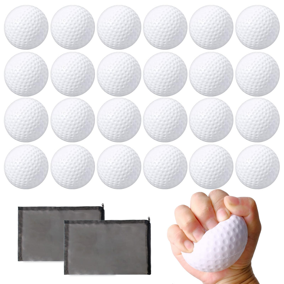 TANEMUDO mini golf stress balls 24-pack on display for quick relaxation