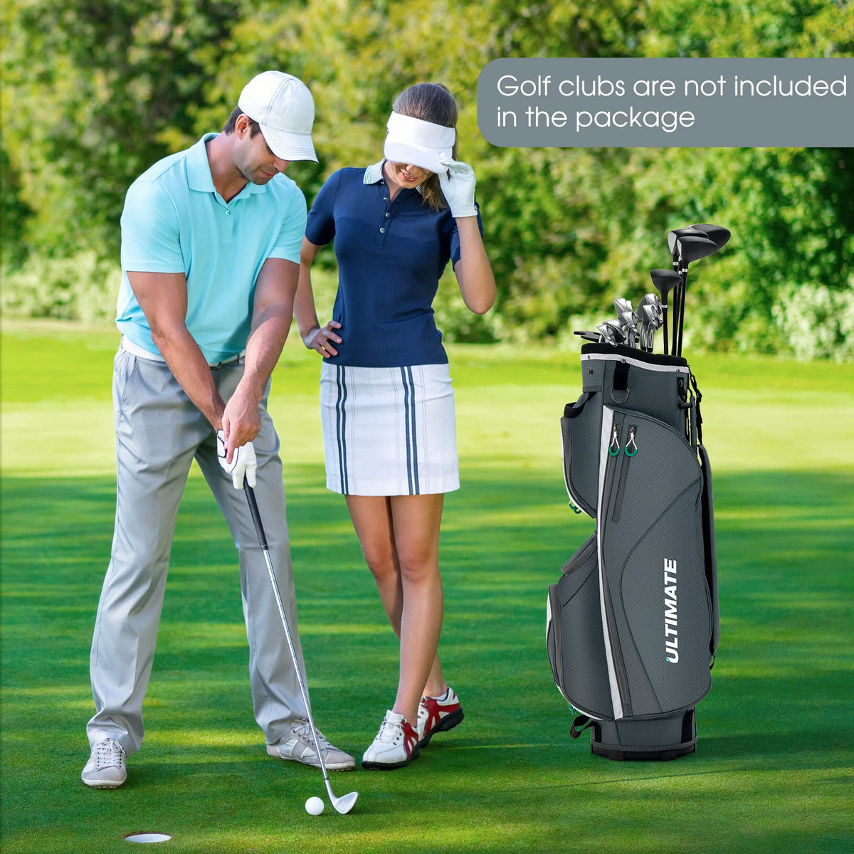 Tangkula bag features 7 zippered pockets for quick pocket access on the trolley.