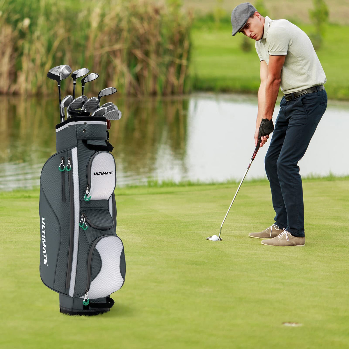 Tangkula bag shows lift-assist handles for easy loading and maneuvering.