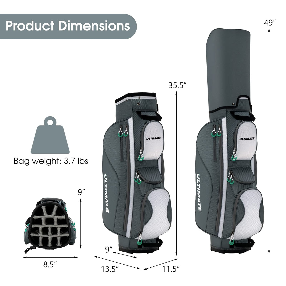 Tangkula soft-lined valuables pocket protects phones and keys during play.