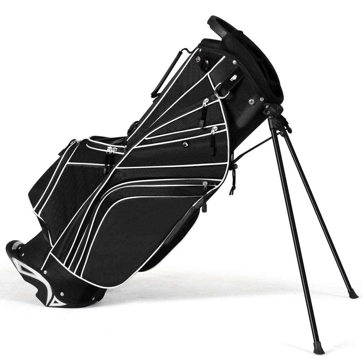 Tangkula golf stand bag plastic chassis protects the bottom from scratches