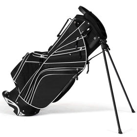Tangkula golf stand bag plastic chassis protects the bottom from scratches