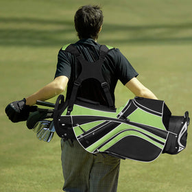 Tangkula water resistant bag protects clubs with built in rain hood