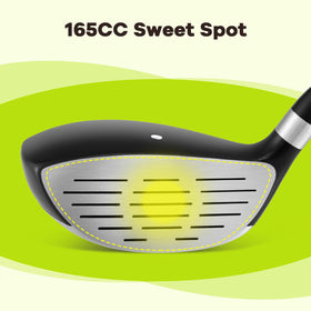 Tangkula 165cc sweet spot fairway wood for consistent contact