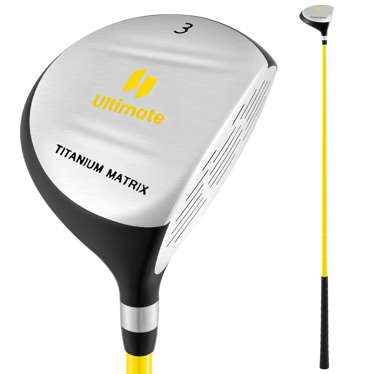 Tangkula Junior 3 Fairway Wood 34 inch for kids with forgiving shots