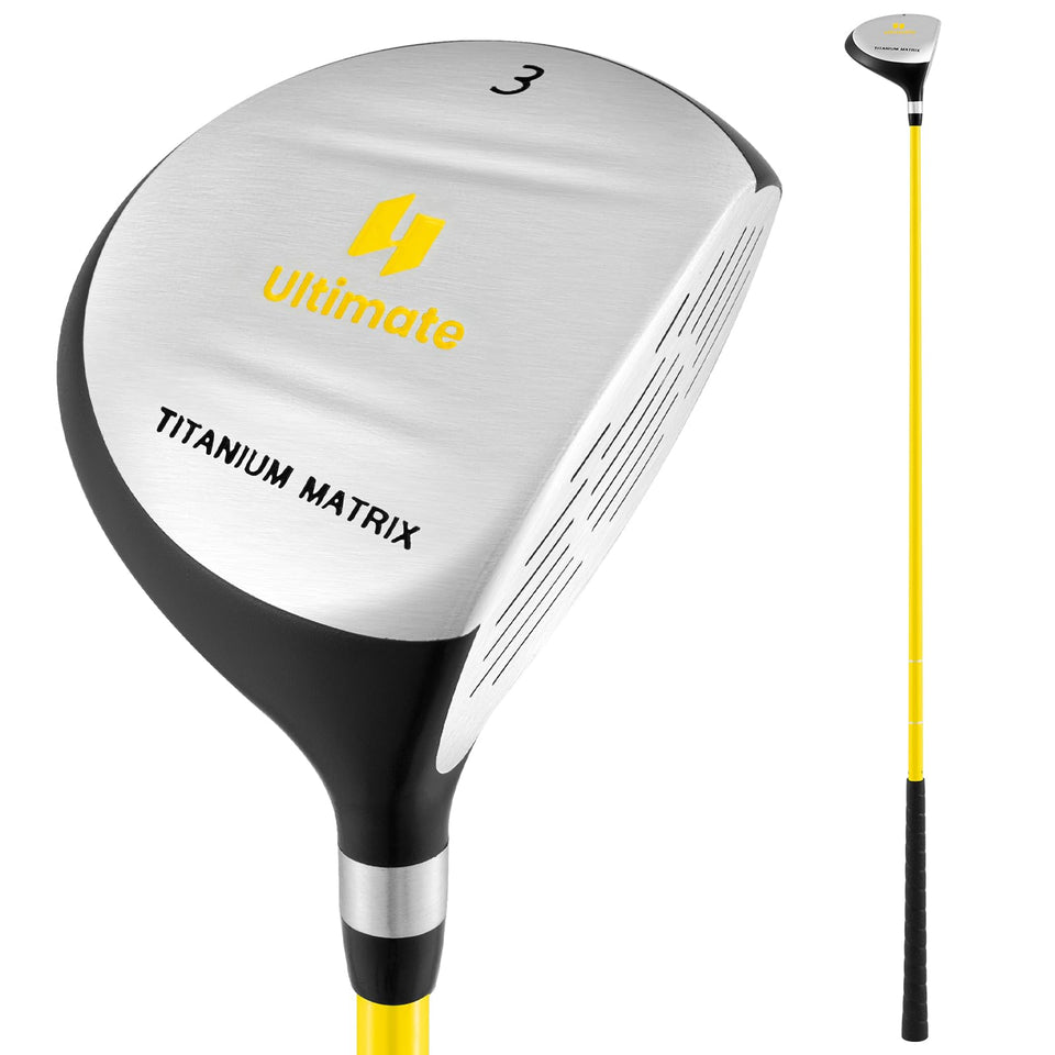 Tangkula Junior 3 Fairway Wood 34 inch for kids with forgiving shots