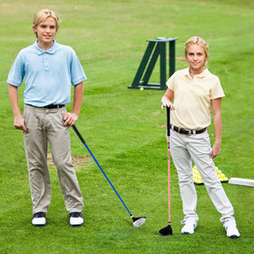Tangkula junior 11-14 fit supports age-appropriate weight and balance.