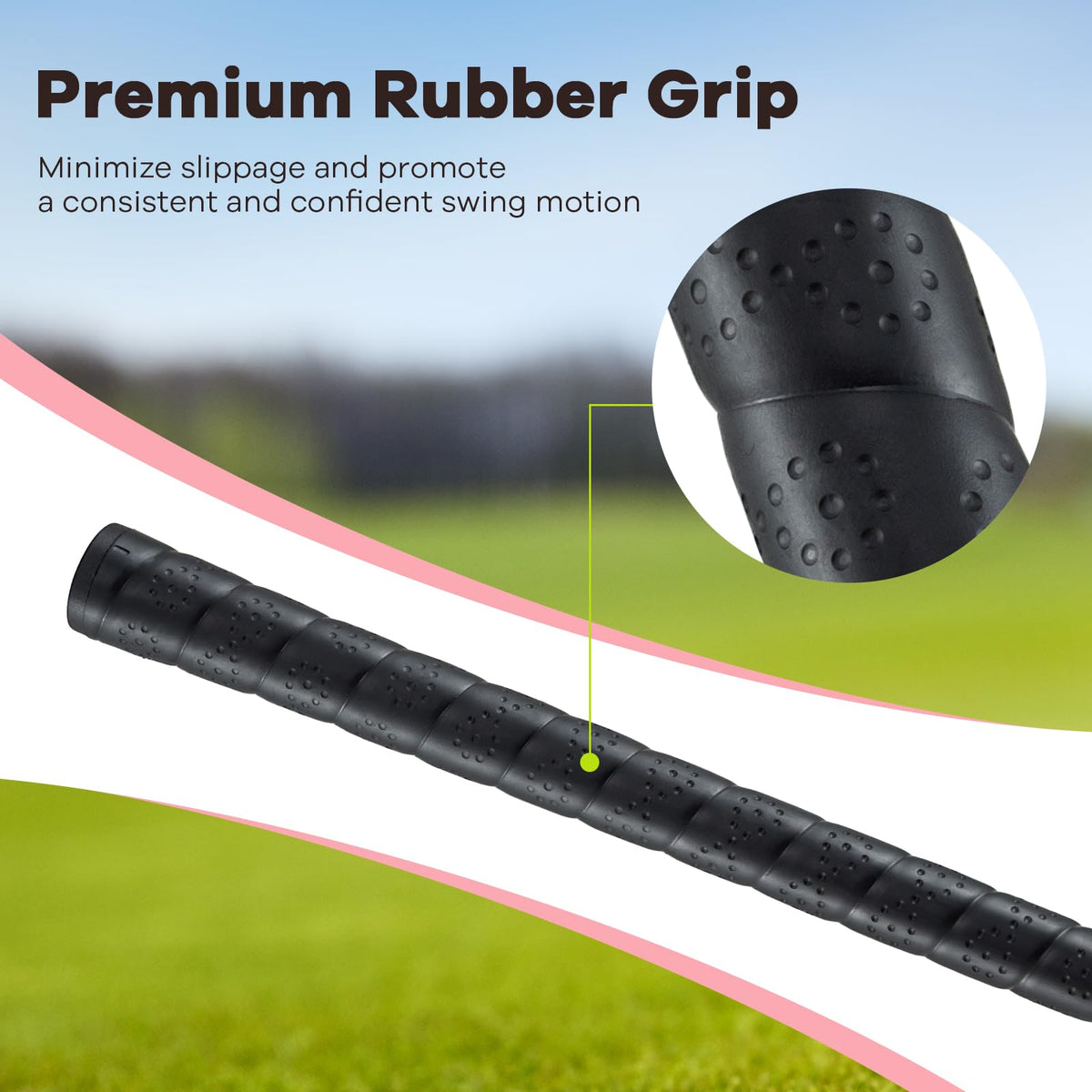 Tangkula ergonomic grip supports smaller hands for secure handling.