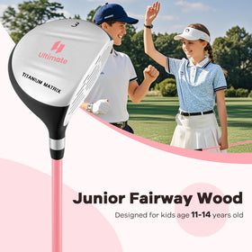 Tangkula right-hand design suits young golfers for natural alignment.