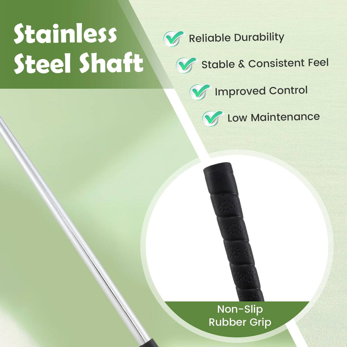 Tangkula junior mallet putter alignment lines assist kids in aiming