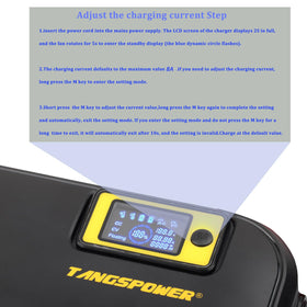 TANGSPOWER 84V charger DC connector designed for secure plug.