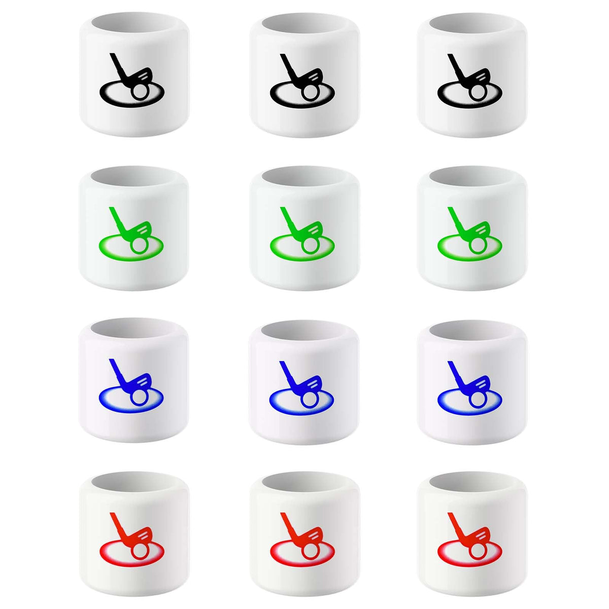 Tarotoo 12-pack practice golf balls ready for continuous practice