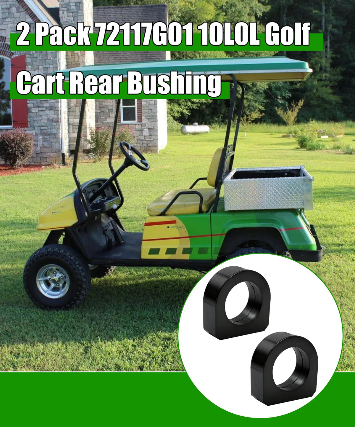 Taruimoo EZGO TXT Medalist fit 1994-2008 close-up bushing.