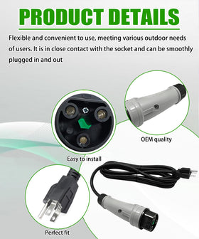 Taruimoo Y-60 replacement cable for OEM 07-014 with easy install