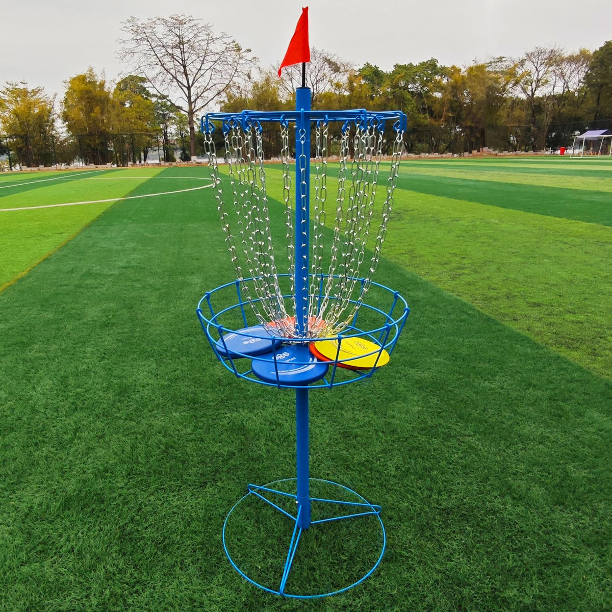 TarumG 6 discs included for varied putt, mid, and driver practice.