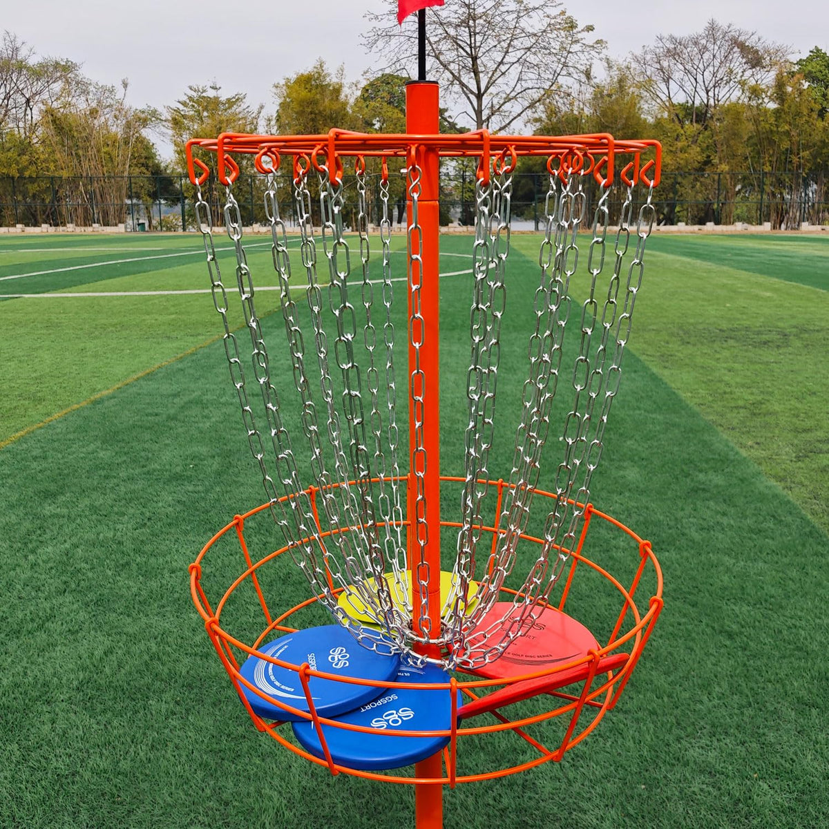 Multi-color TARUMG option improves visibility during practice.