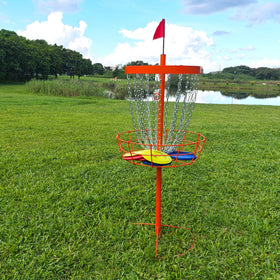 Tarumg discgolf basket color options to match your style.