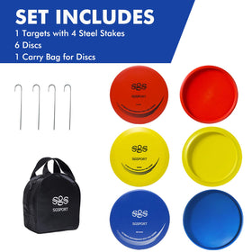 Tarumg discs six pack included for immediate play.