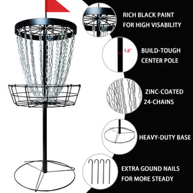 Tarumg SGSport solid center pole detail for long-lasting stability.