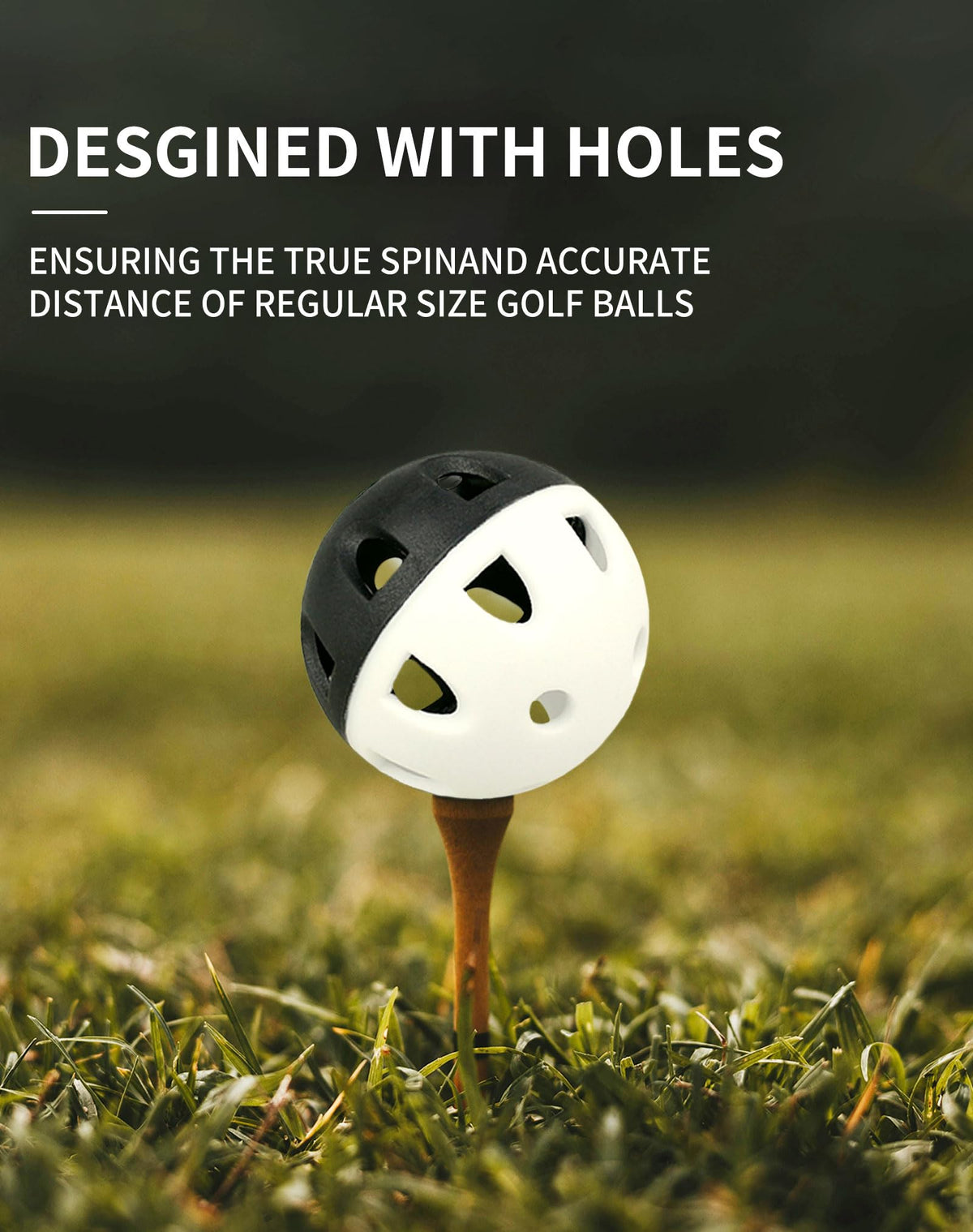 Tarutaru 24-hole low-flight profile supports controlled trajectory during practice.