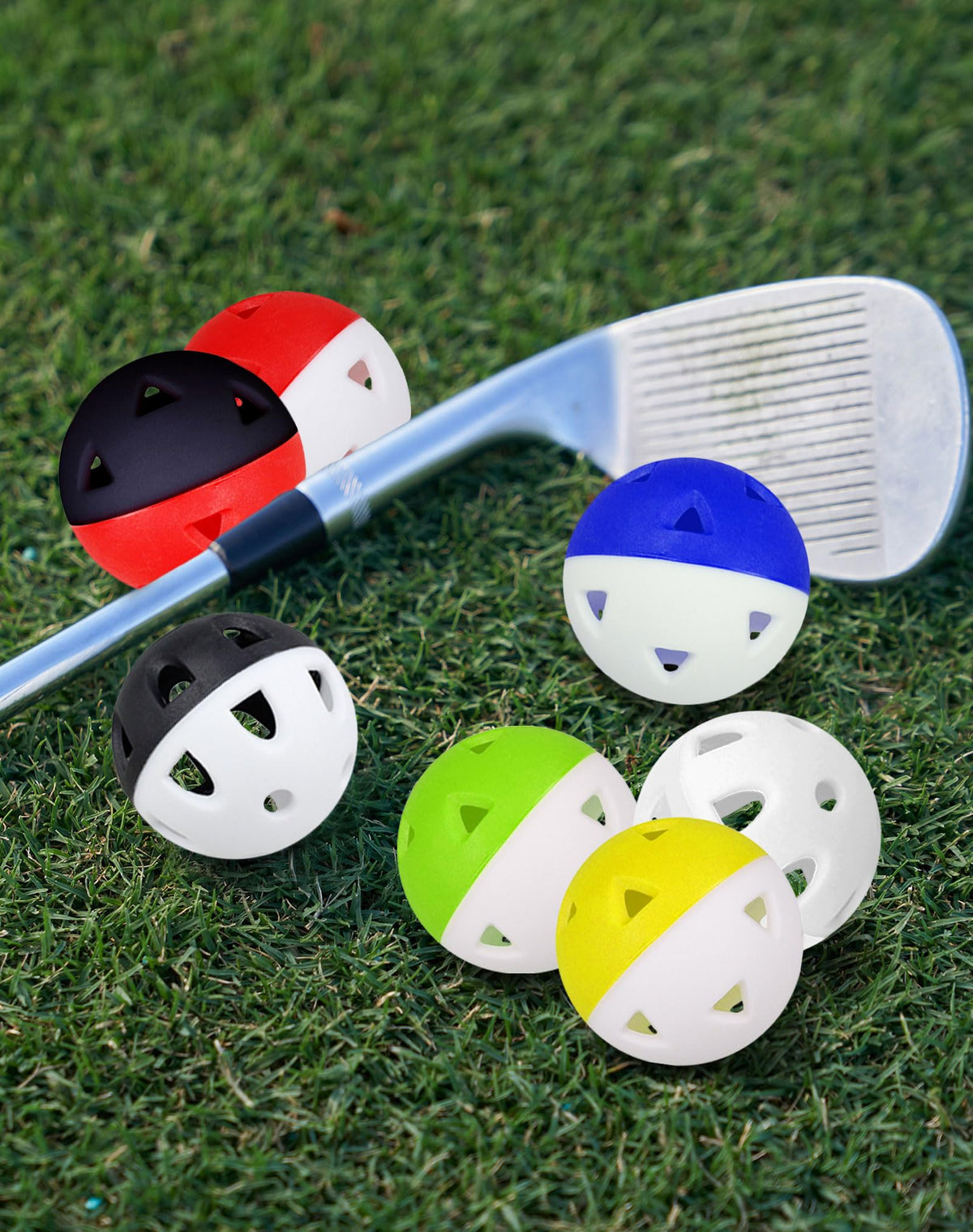 Tarutaru bright half-color design helps observe rotation and improve ball sense.
