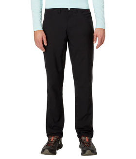 Tasc Motion Pants worn during travel show easy layering and quick-dry feel.