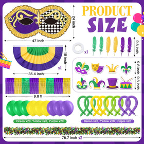 Tasdurian balloons provide colorful accents for parade carts
