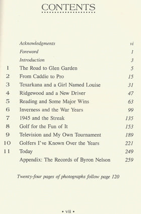 Taylor Trade Publishing How I Played the Game back cover; teaser for golf fans.