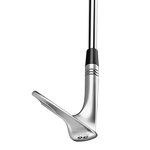 TaylorMade MG2 Chrome wedge laser-etched pattern enhances texture and spin