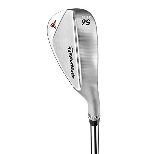 TaylorMade MG2 Chrome wedge thick-thin head design for versatile shots