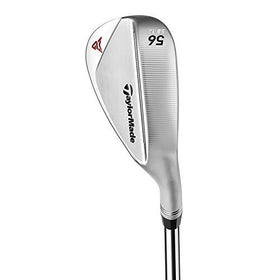 TaylorMade MG2 Chrome wedge thick-thin head design for versatile shots