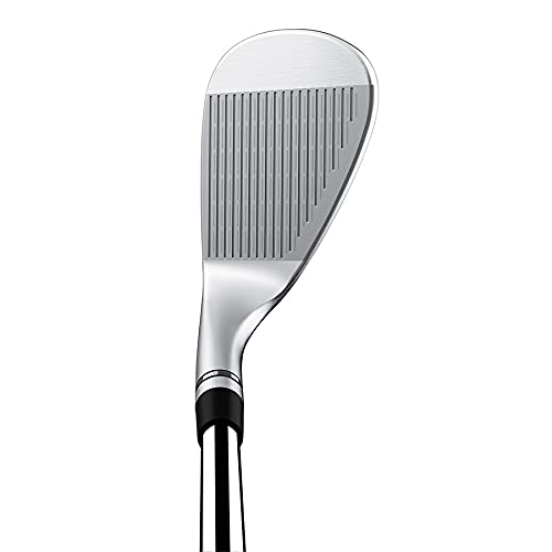 TaylorMade MG3 Chrome LB grooves detail for greenside control