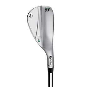 TaylorMade MG4 Chrome wedge shaft close-up illustrating lightweight feel and control
