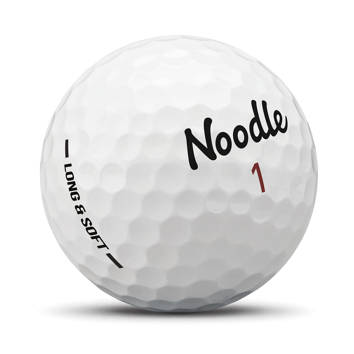 TaylorMade Noodle 22 Long & Soft on-green shot, potential for controlled spin.