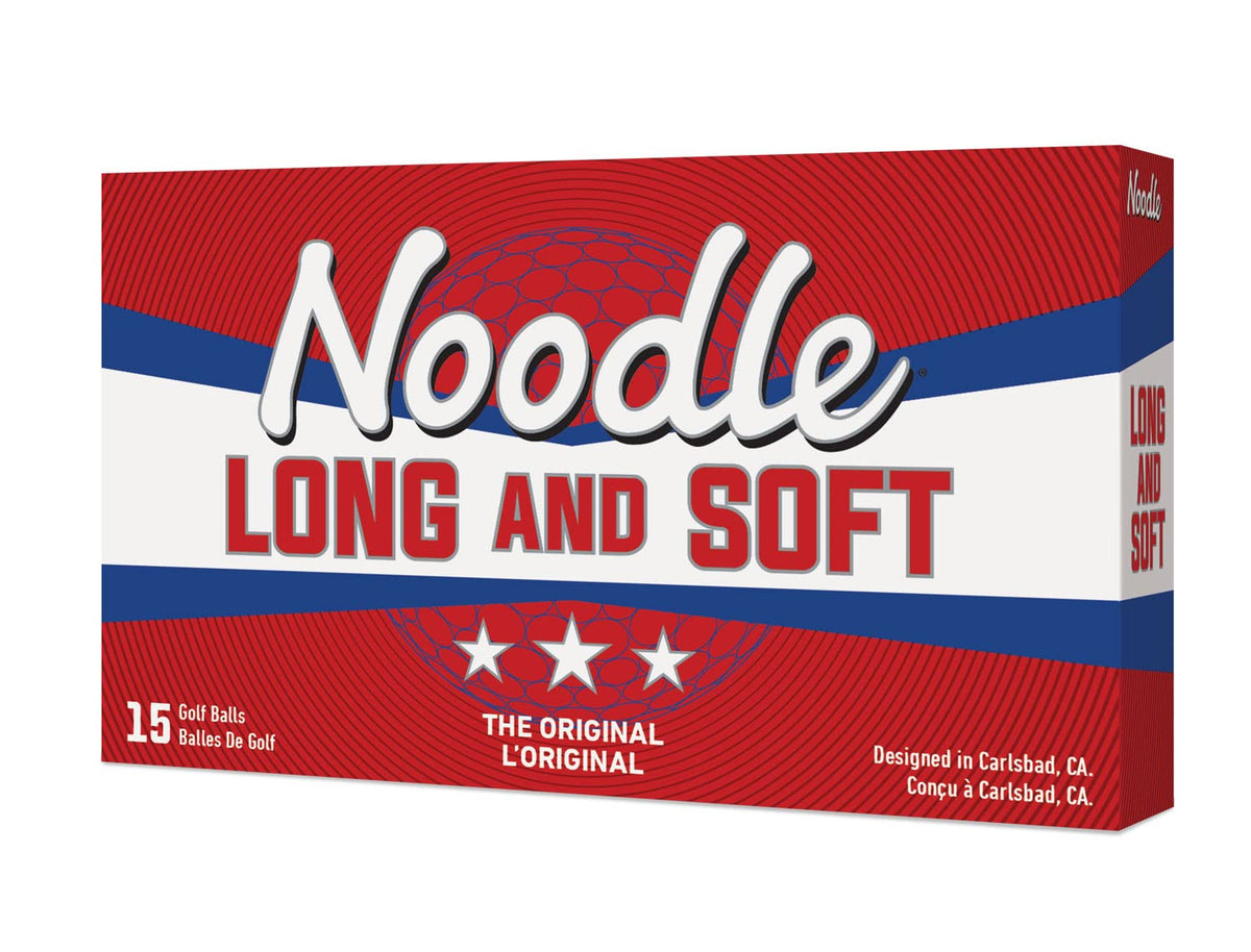 TaylorMade Noodle Long & Soft flight shot demonstrates stable, straight flight and consistent carry.
