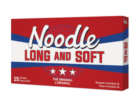 TaylorMade Noodle Long & Soft flight shot demonstrates stable, straight flight and consistent carry.