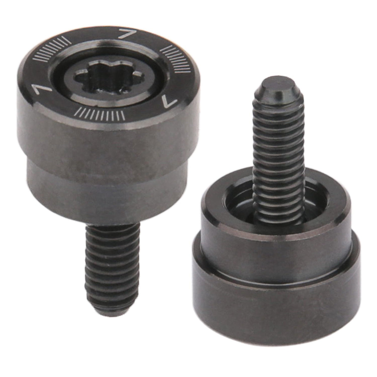 Wrench tool included for secure weight installation on the driver