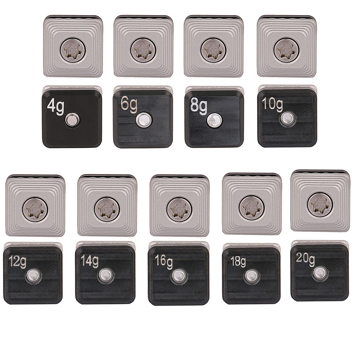 taylormade sim m5 slider weight screw detail