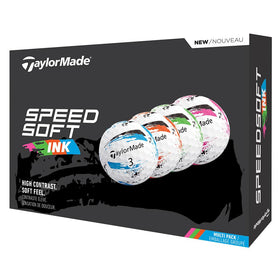 TaylorMade Speed Soft Ink balls demonstrate soft feel on iron shots