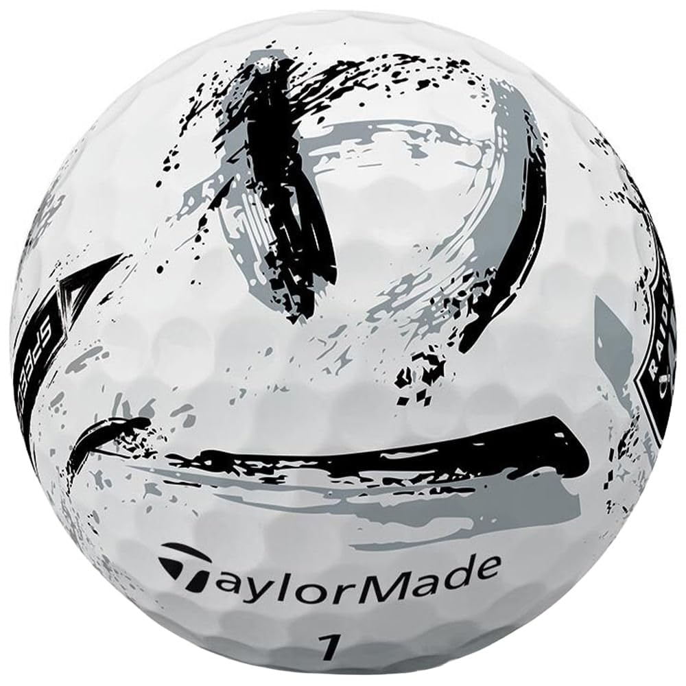 TaylorMade SpeedSoft ball with sub-50 compression for precise control.