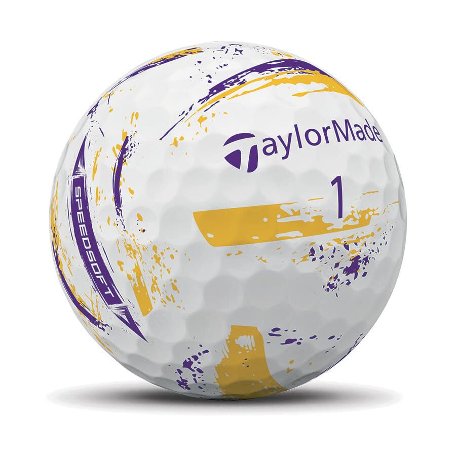 TaylorMade SpeedSoft NFL Vikings PWRCORE-inside view suggesting longer distance potential